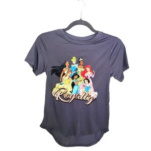 Disney Princess NWT "Royalty" Juniors' Short Sleeve Crew Neck Graphic Tee 827